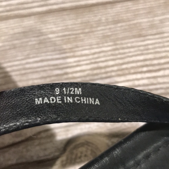 Tory Burch Black Mini Travel Sandals 9 1/2 - Picture 11 of 13